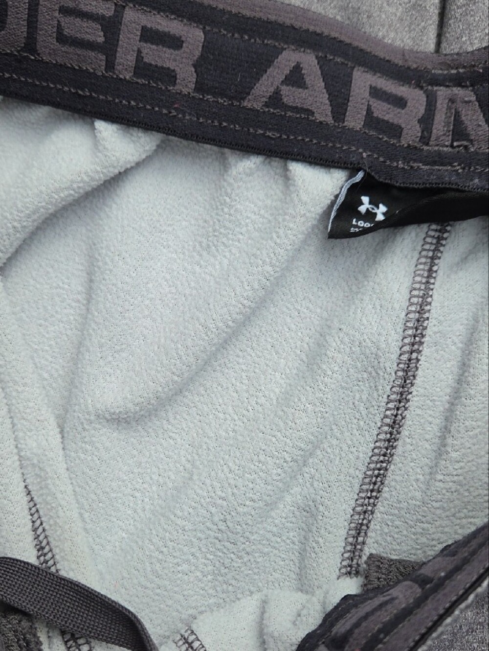 Under Armour Men's Gray Elastic Waist Joggers - Picture 3 of 4